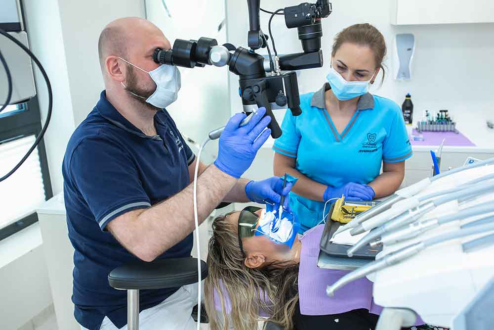 ROOT CANALS TREATMENT UNDER MICROSCOPE — Meerhof Dental Center